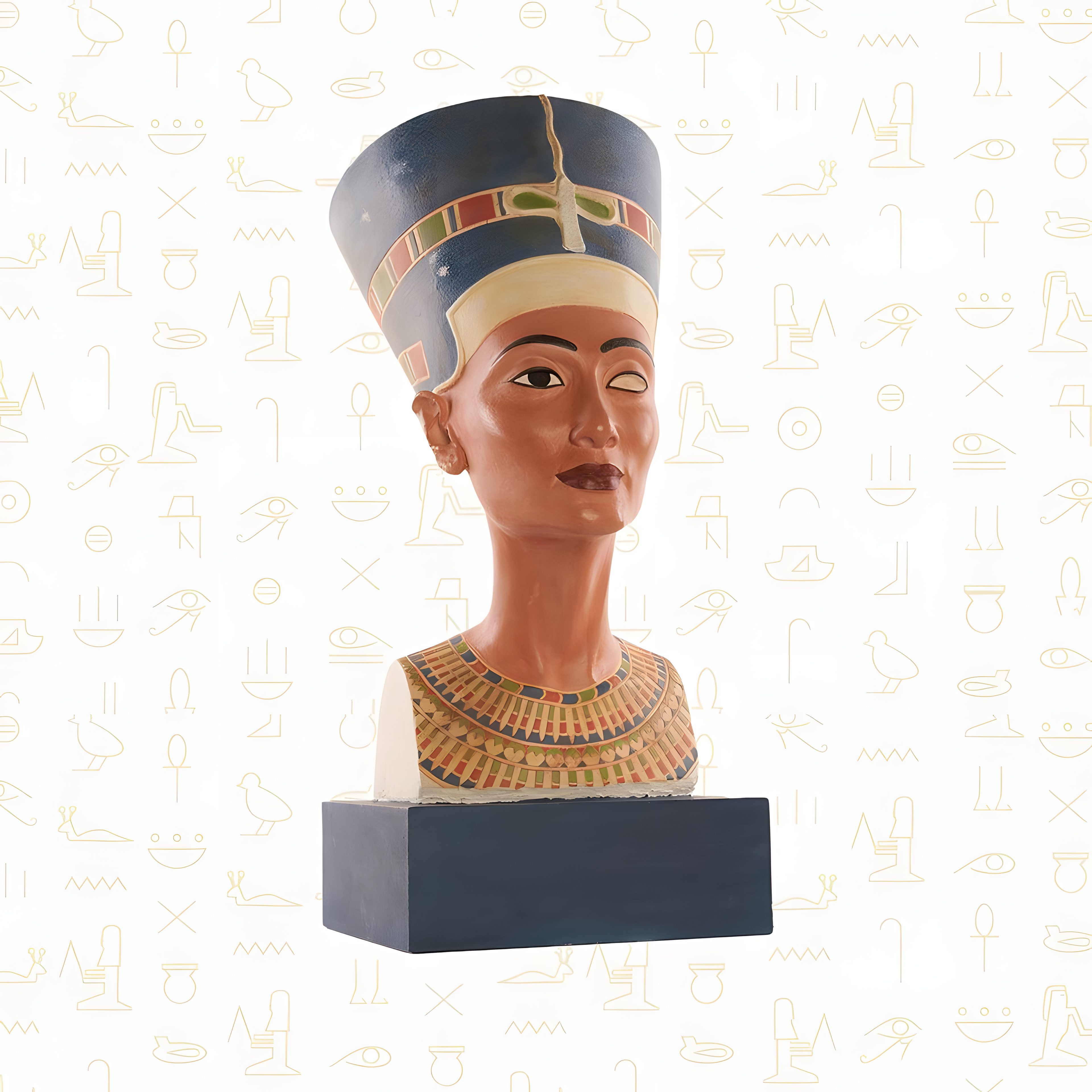 Nefertiti Bust | Handcrafted Egyptian Replica