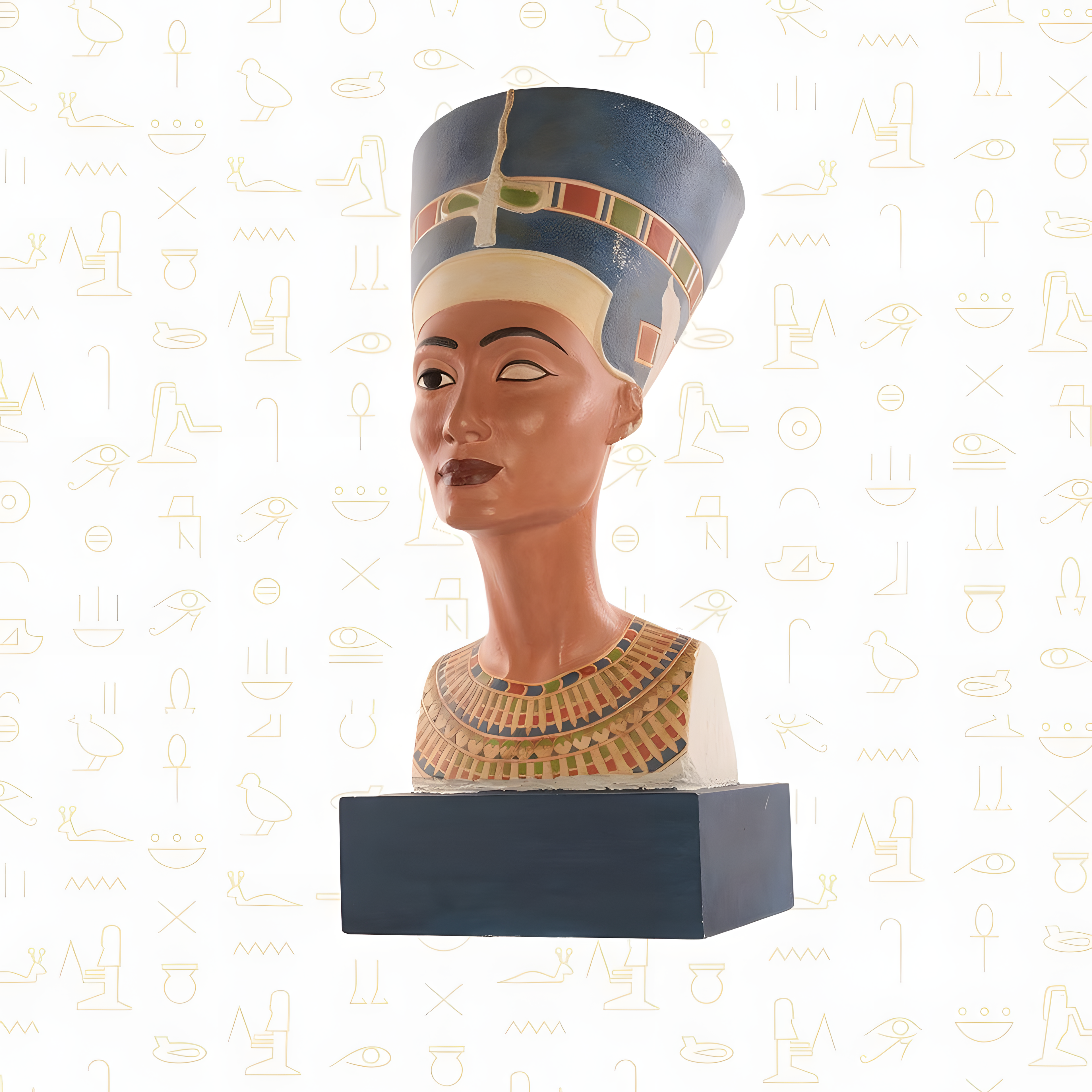 Nefertiti Bust | Handcrafted Egyptian Replica