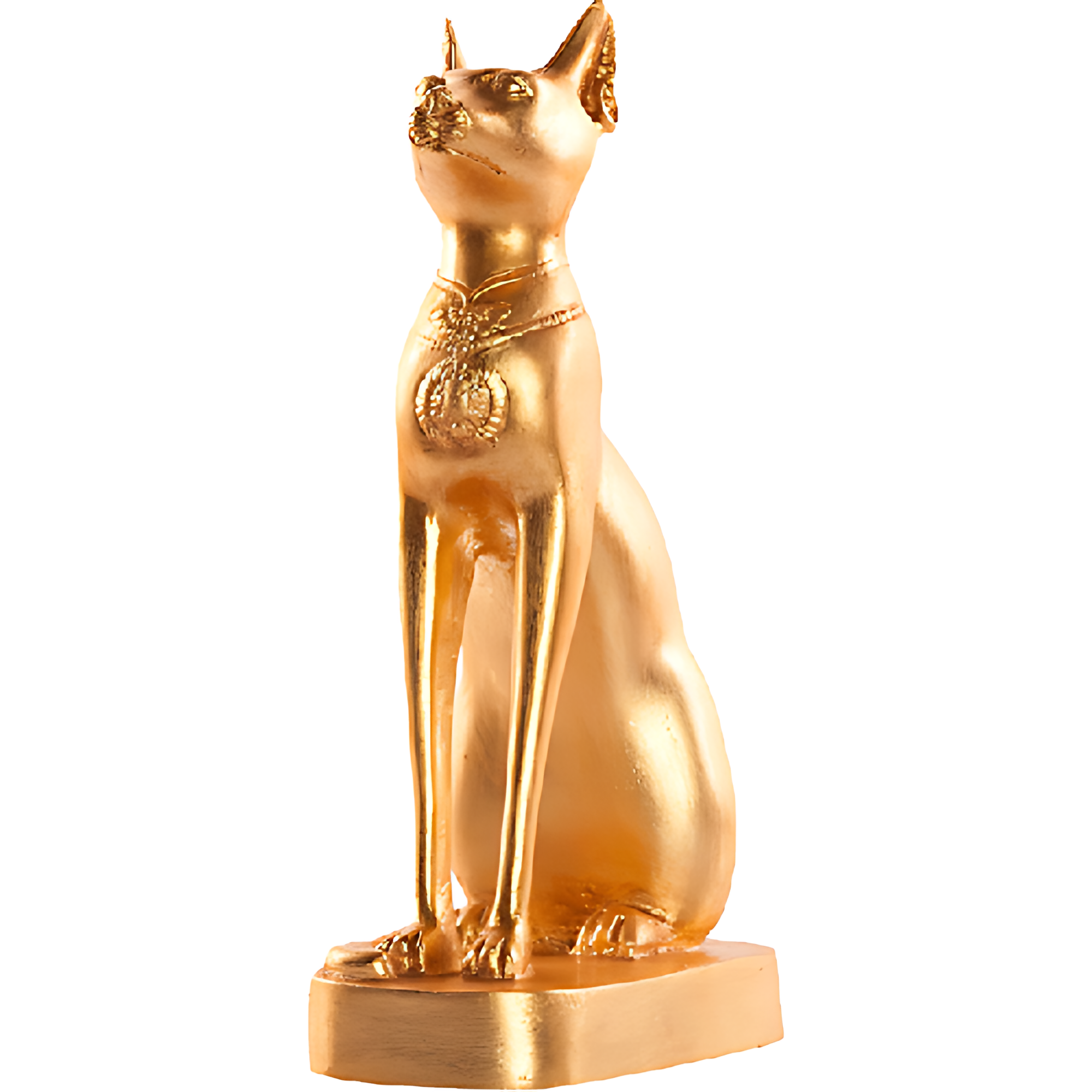 Golden Bastet Statue | Handcrafted Egyptian Replica