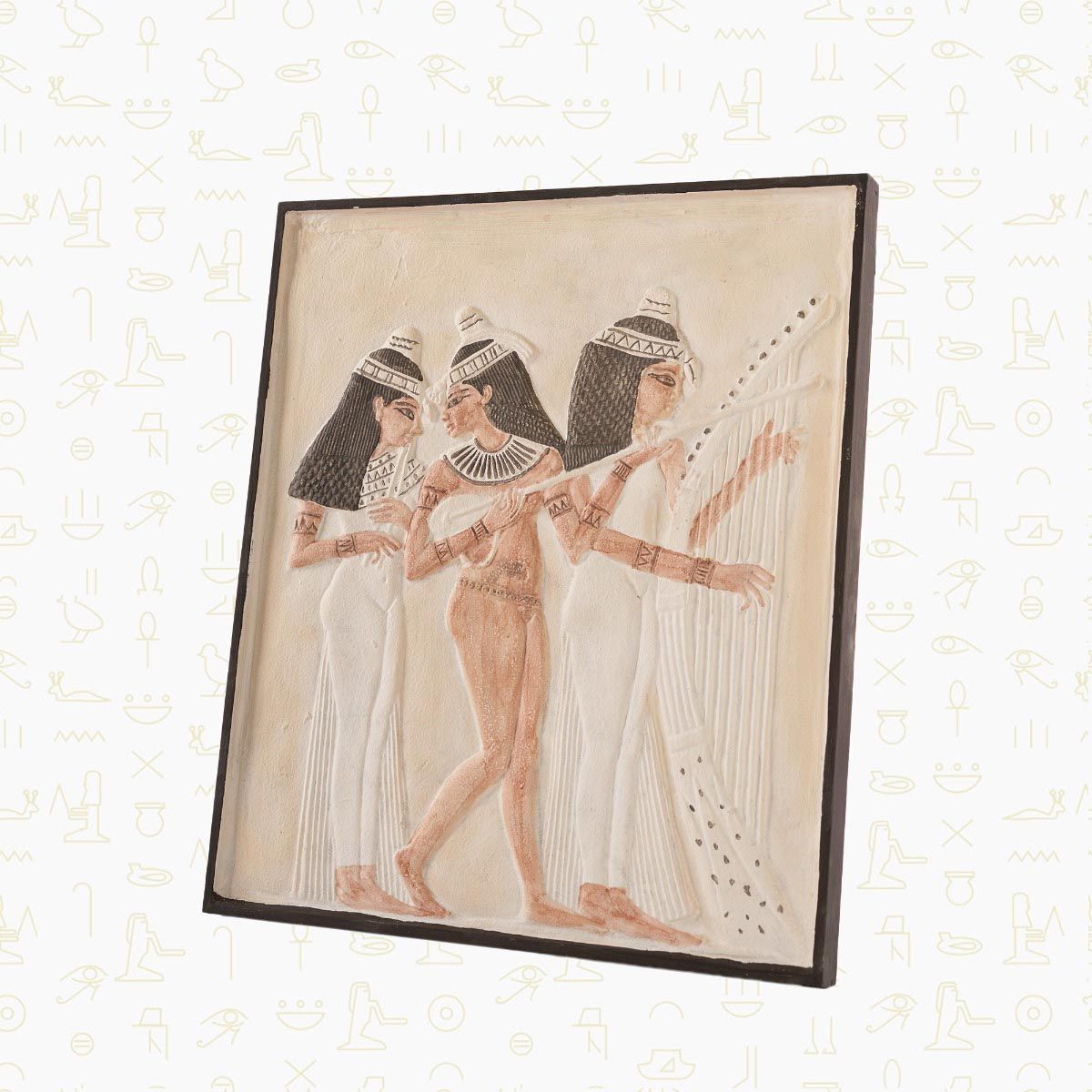 Mural of Female Musicians | Handcrafted Egyptian Replica